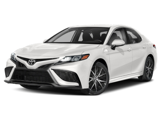 Used 2021 White Toyota SE image 1