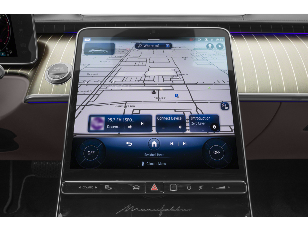 New 2026 MANUFAKTUR Night Black Magno Mercedes-Benz S 580 4MATIC® Sedan image 13