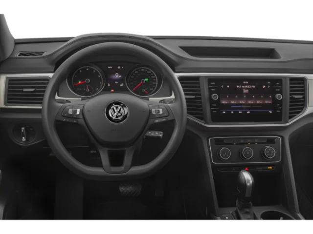 Used 2018 Tourmaline Blue Metallic Volkswagen 3.6L V6 SEL Premium 4MOTION image 4
