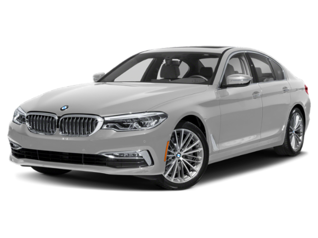 Used 2019 White Metallic BMW 540i image 1