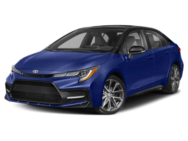 Used 2022 Blue Toyota SE image 8