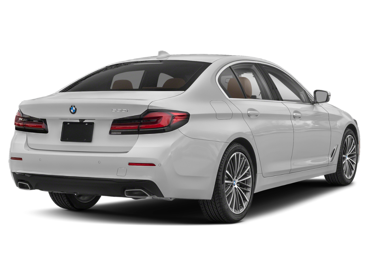 Certified Used 2023 Mineral White Metallic BMW 530i image 2