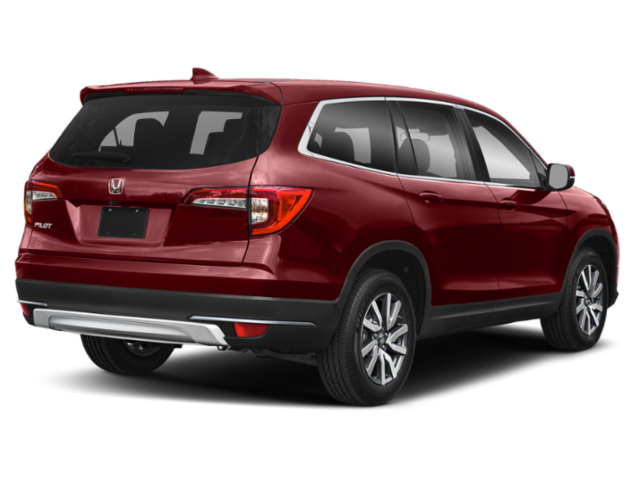 Used 2019 Deep Scarlet Pearl Honda EX image 3