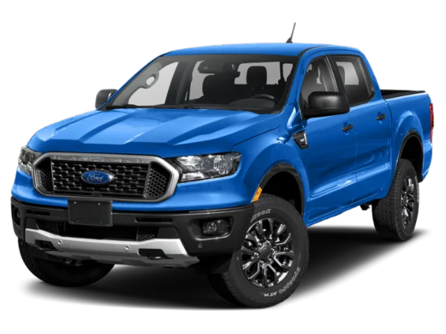 Used 2021 Blue Metallic Ford XLT image 1