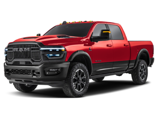 New 2026 Molten Red Pearl-Coat Exterior Paint RAM POWER WAGON image 13