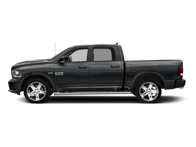 Used 2017 Granite Crystal Metallic Clearcoat Ram Night image 3