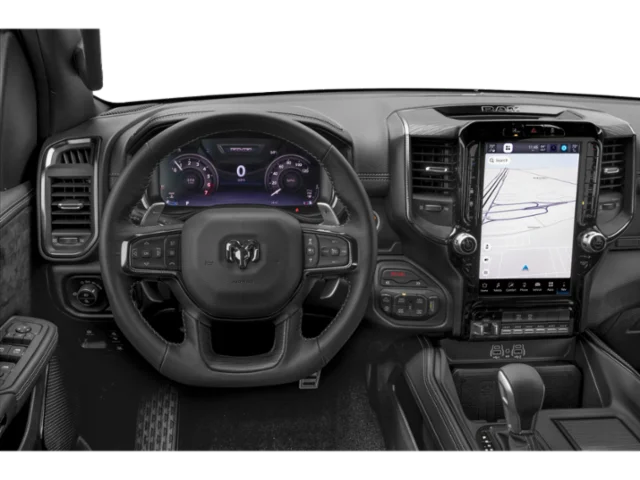 Used 2025 Diamond Black Crystal Pearl Coat Ram RHO image 7