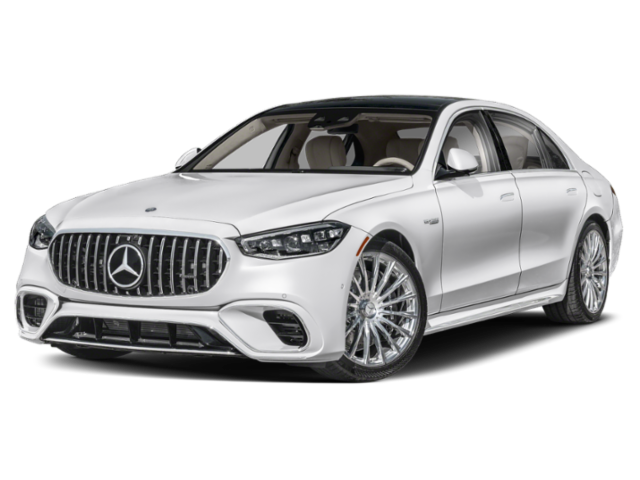 New 2026 MANUFAKTUR Moonlight White Metallic Mercedes-Benz S 63 E AMG® image 1