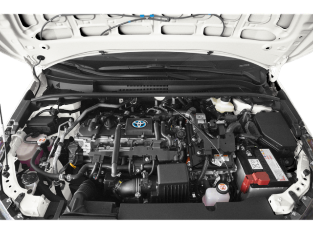 Used 2024 Midnight Black Metallic Toyota Hybrid LE image 9