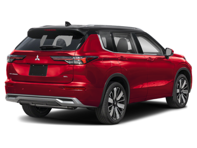 New 2026 Red Diamond/Black Roof Mitsubishi SEL image 2