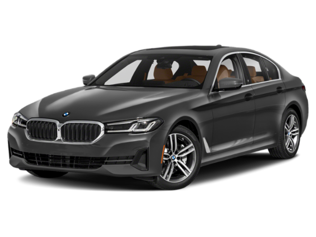 Certified Used 2022 Dark Graphite Metallic BMW 530i xDrive image 1