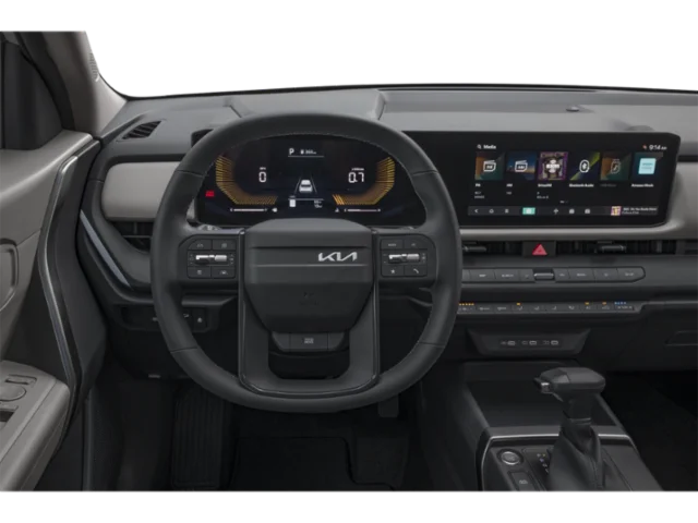 New 2027 Ivory Silver Kia LX image 4