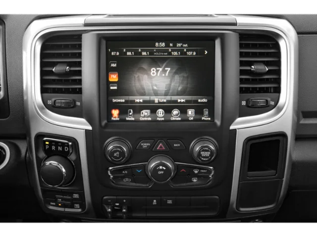 Used 2021 Bright White Clearcoat Ram SLT image 10