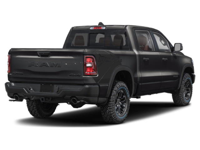 New 2027 Diamond Black Crystal Pearlcoat RAM Rebel image 2