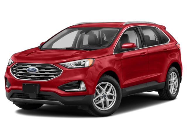 Used 2022 Red Ford SEL image 1