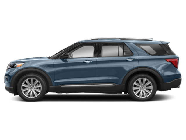 Used 2020 Blue Metallic Ford Limited image 3