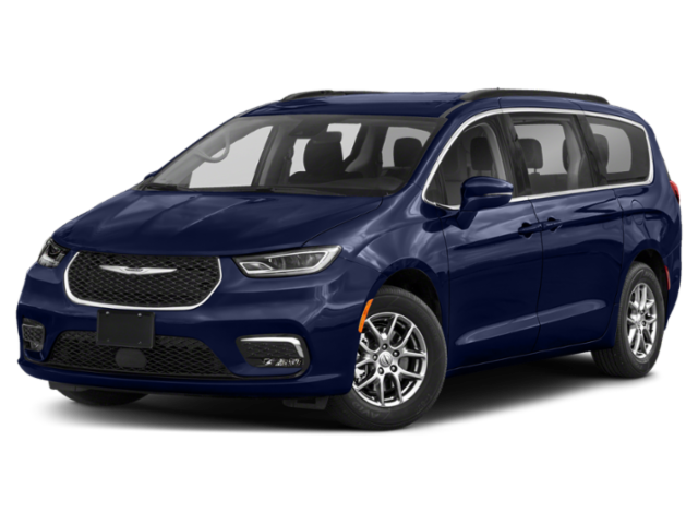 Used 2021 Ocean Blue Metallic Chrysler Touring image 3