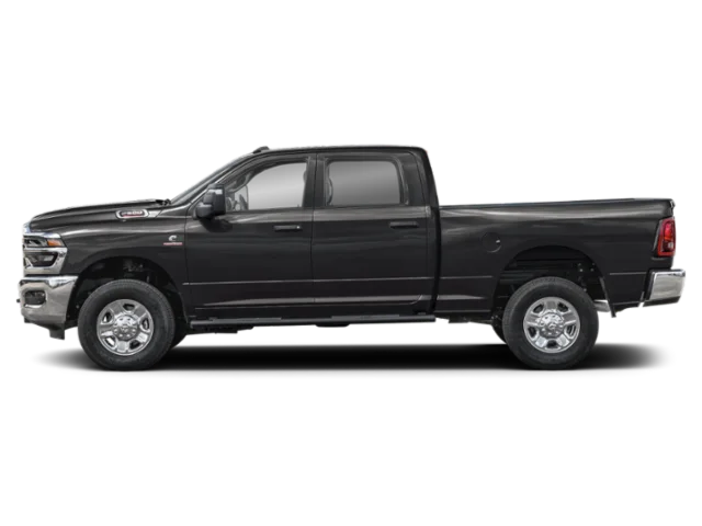 Used 2025 Diamond Black Crystal Pearlcoat Ram Tradesman 4x4 Crew Cab 6
