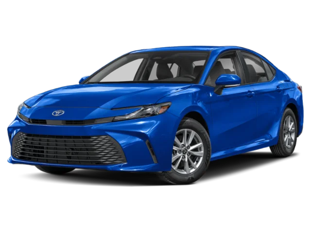 New 2026 Blue Toyota LE image 1