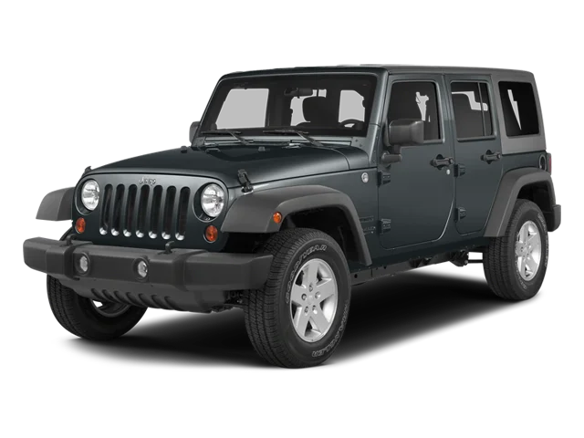 Used 2014 Gray Jeep Unlimited Sahara image 1