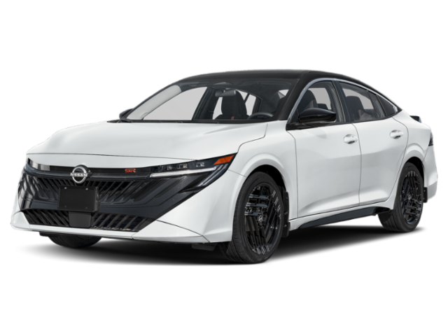 Aspen White TriCoat / Super Black Two-tone 2026 Nissan Sentra Sedan Front-Wheel Drive Continuously Variable Transmission