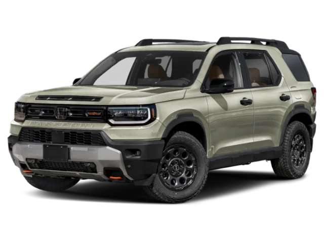 New 2026 Ash Green Metallic Honda TrailSport Elite Blackout image 1