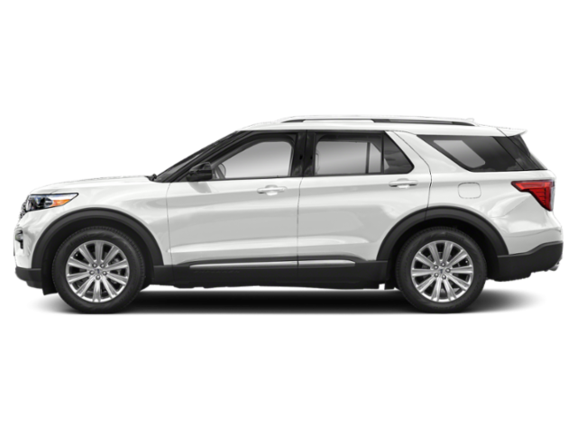 Used 2022 White Metallic Ford Limited image 8