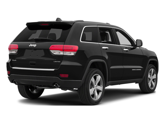 Used 2014 Brilliant Black Crystal Pearl Coat Jeep Laredo image 2