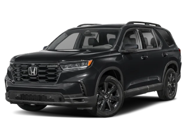 Certified Used 2025 Crystal Black Pearl Honda AWD Black Edition image 1