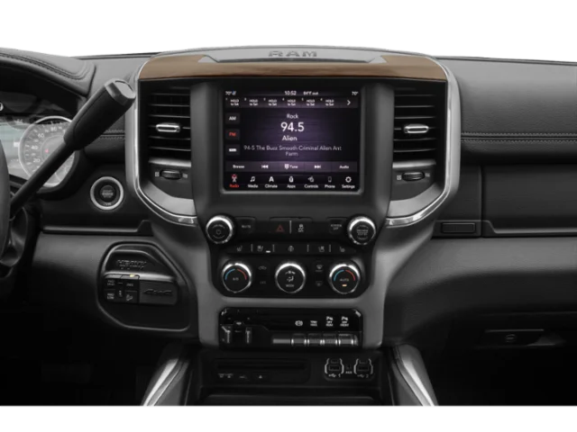Used 2020 Diamond Black Crystal Pearl Coat Ram Limited image 16