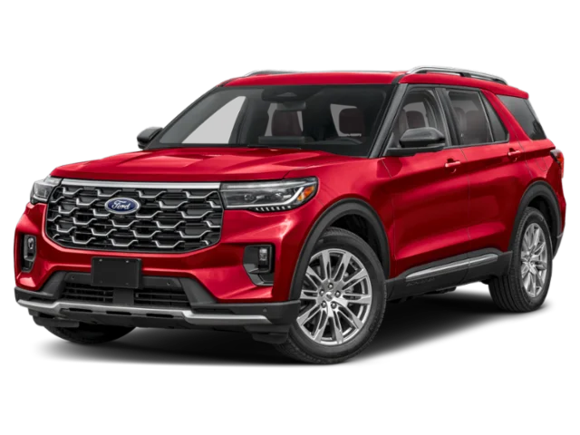 New 2026 Rapid Red Metallic Tinted Clearcoat Ford Platinum image 6