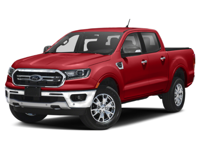 Used 2020 Rapid Red Metallic Tinted Clearcoat Ford LARIAT image 1