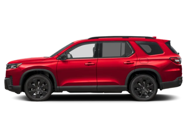 New 2026 Radiant Red Metallic II Honda AWD Black Edition image 6