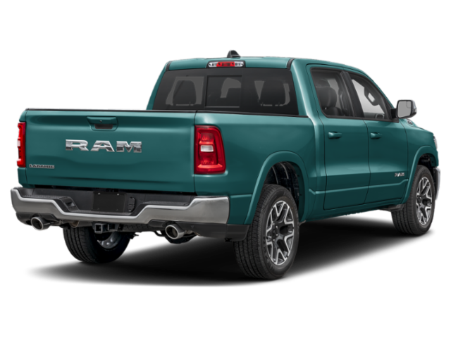 New 2026 Serrano-Green Metallic Exterior Paint RAM Laramie image 2