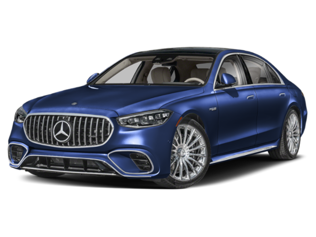 New 2026 Nautical Blue Metallic Mercedes-Benz S 63 E AMG® image 1