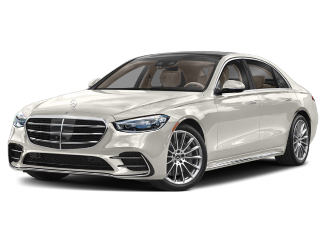 Used 2021 designo Diamond White Mercedes-Benz S 580 image 2