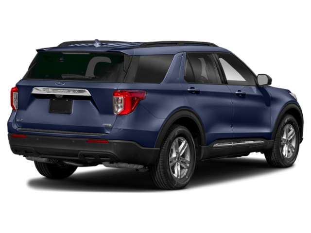Used 2021 Infinite Blue Metallic Tinted Clearcoat Ford XLT image 7