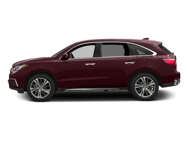 Used 2017 Dark Cherry Pearl Acura SH-AWD w/Tech image 4