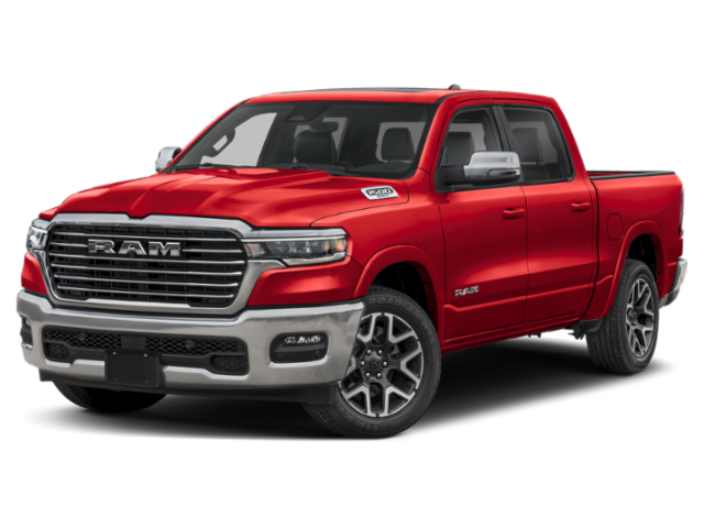 New 2027 Molten Red Pearlcoat RAM Laramie image 4