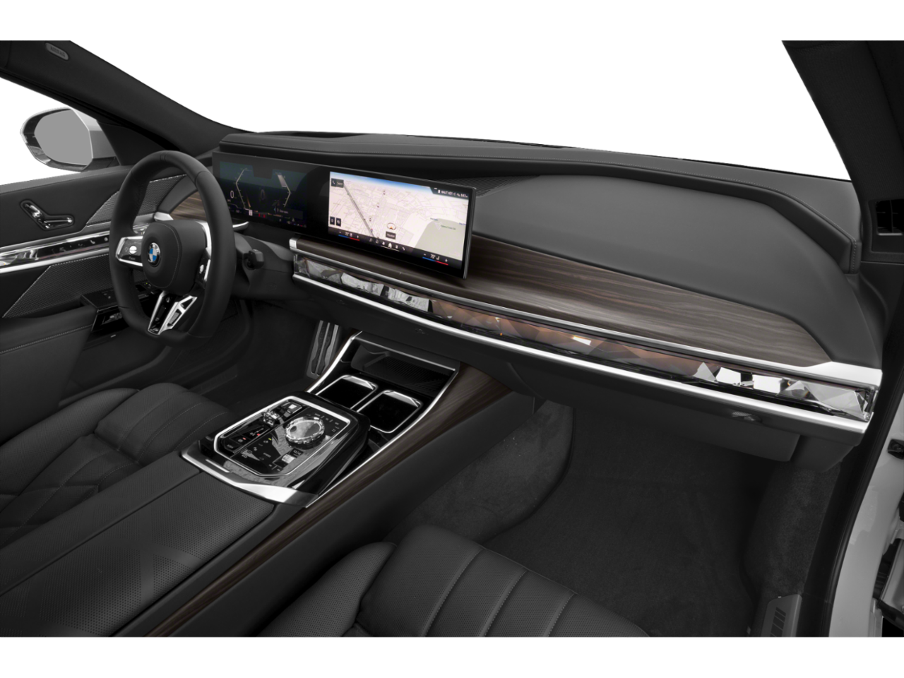 Certified Used 2023 Tanzanite Blue II Metallic BMW 760i xDrive image 12