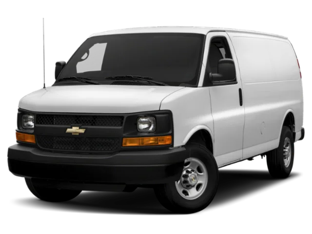 Used 2015 White Chevrolet Work Van image 1