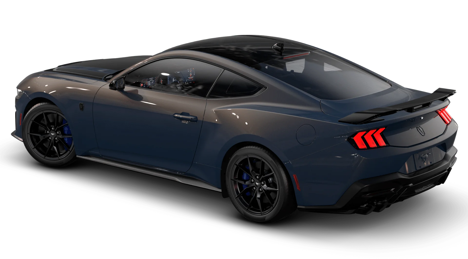 New 2026 Blue Ember Metallic Ford Dark Horse® Premium image 48
