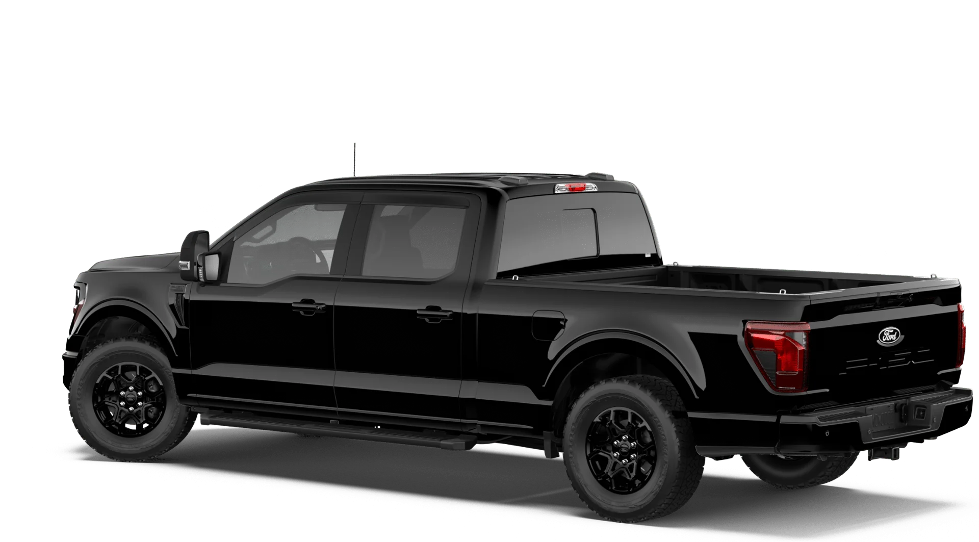 New 2026 Agate Black Metallic Ford XLT image 2