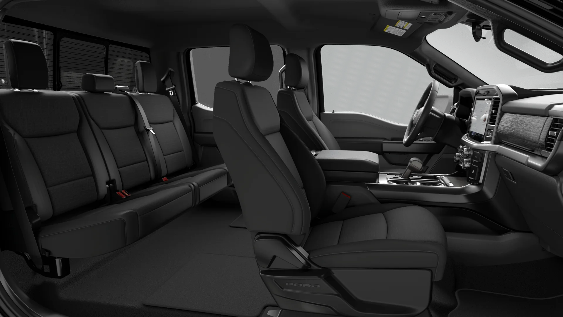 New 2026 Agate Black Metallic Ford XLT image 53