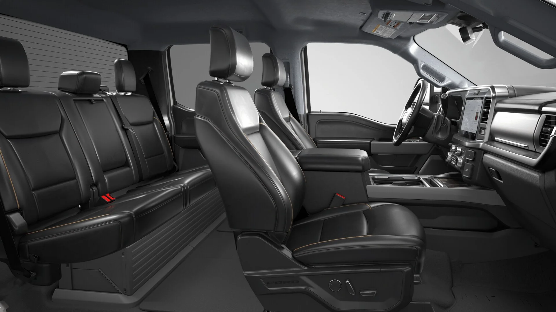 New 2026 Star White Metallic Tri-Coat Ford F-350® Lariat® image 50