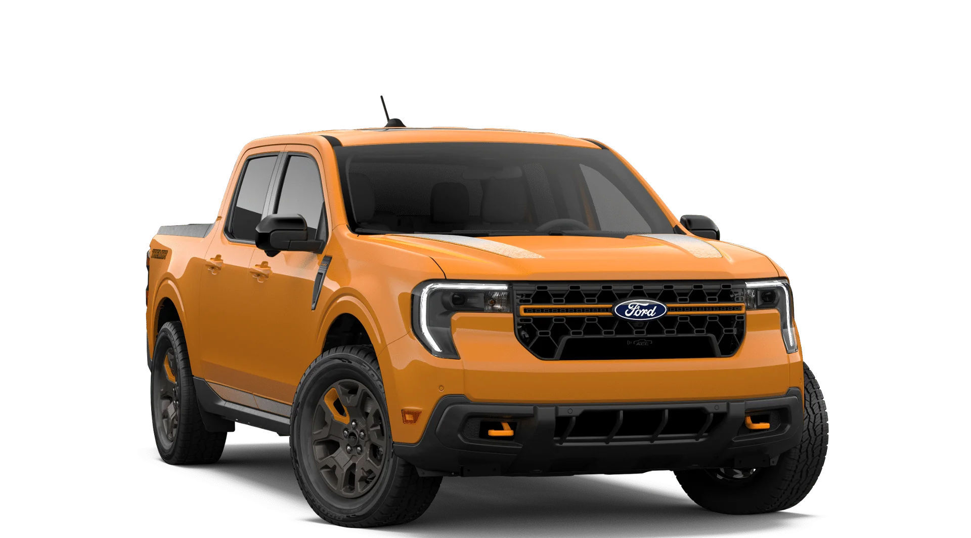 New 2026 Orange Fury Metallic Tri-Coat Ford Tremor image 52