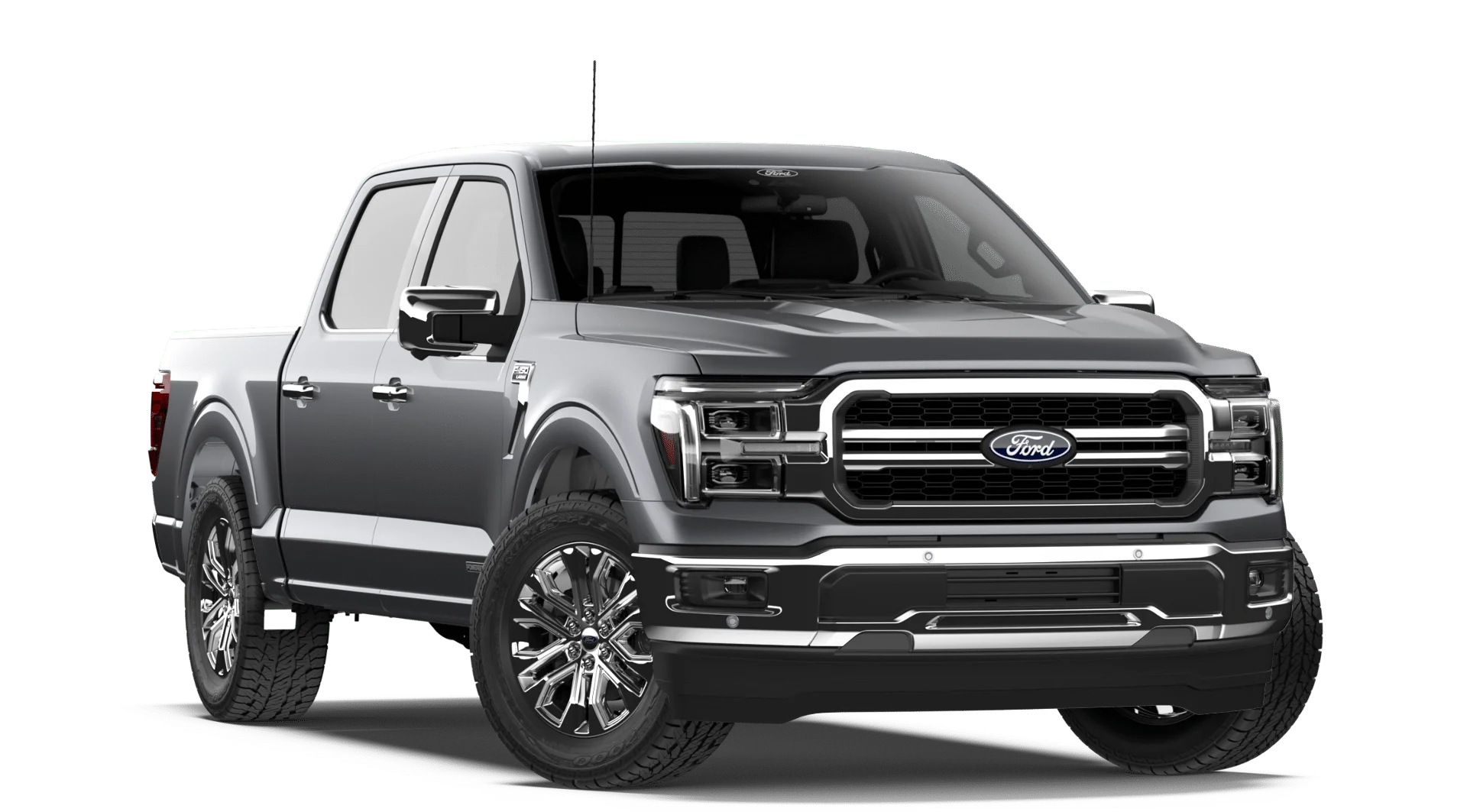 New 2026 Carbonized Gray Metallic Ford Lariat image 39