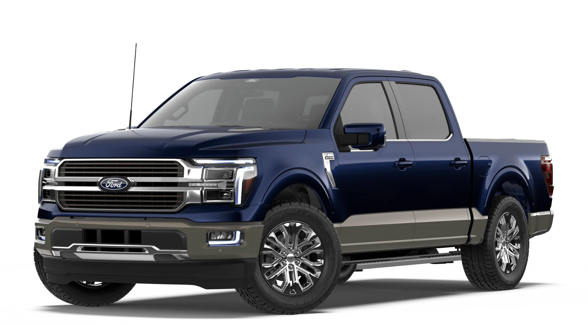 Antimatter Blue Metallic 2026 Ford F-150 Pickup Truck Four-Wheel Drive