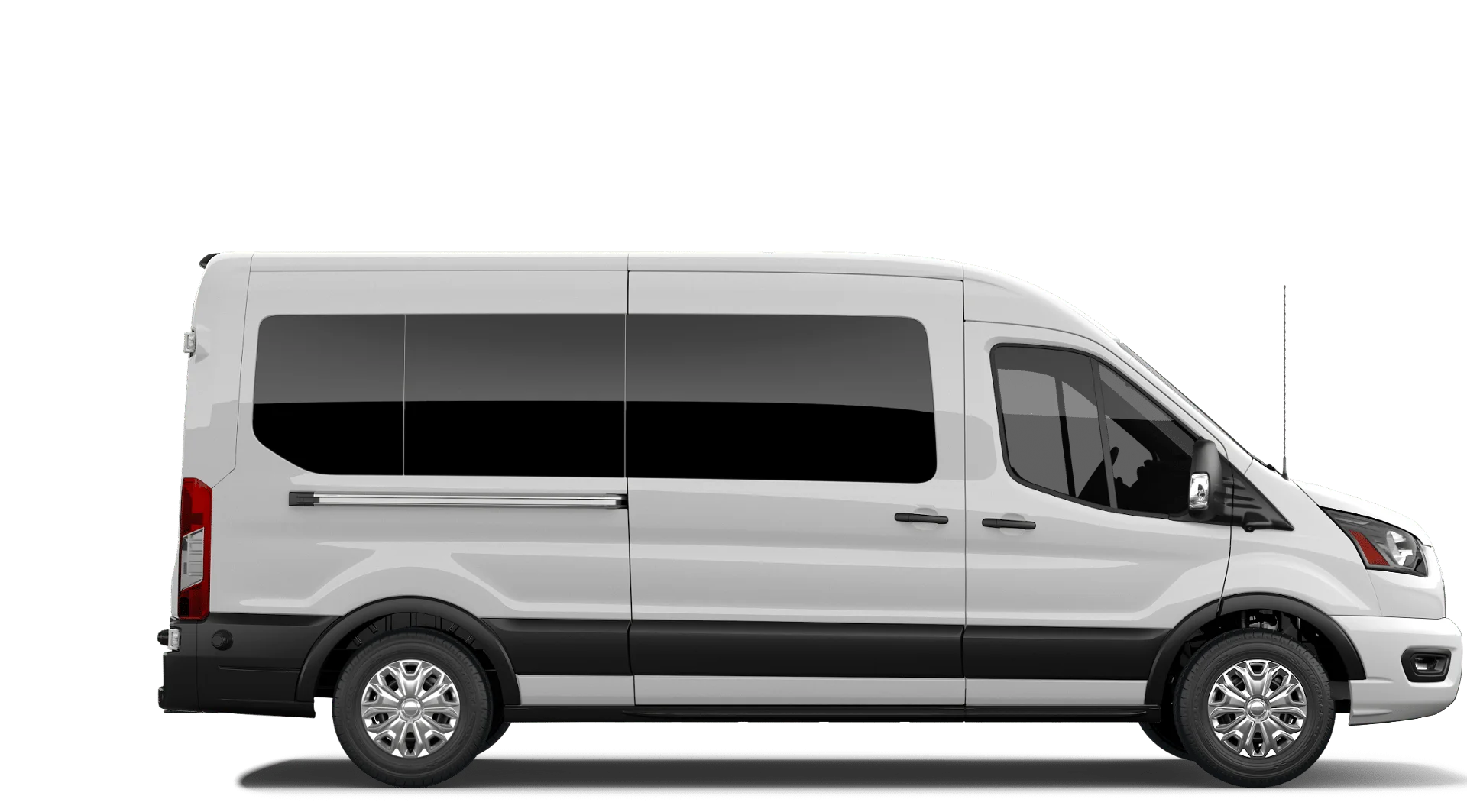 New 2026 Oxford White Ford Passenger Van XLT image 5