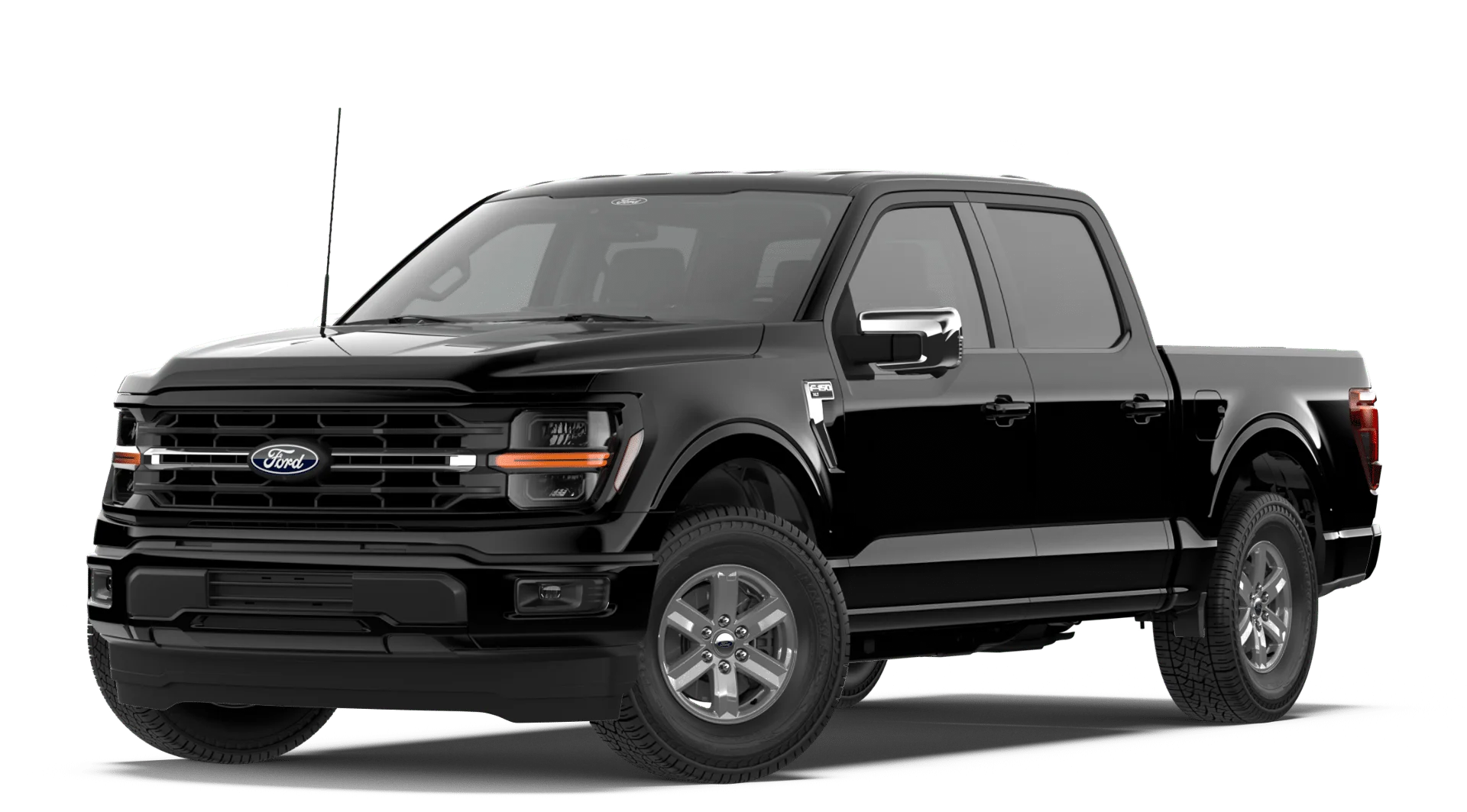 New 2026 Agate Black Metallic Ford XLT image 1